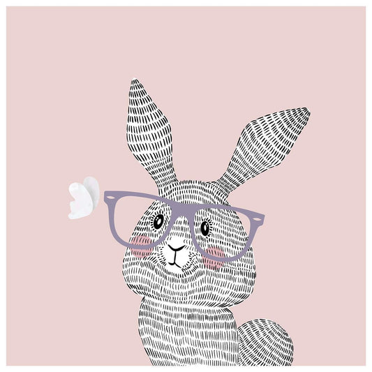 Nerdy bunny